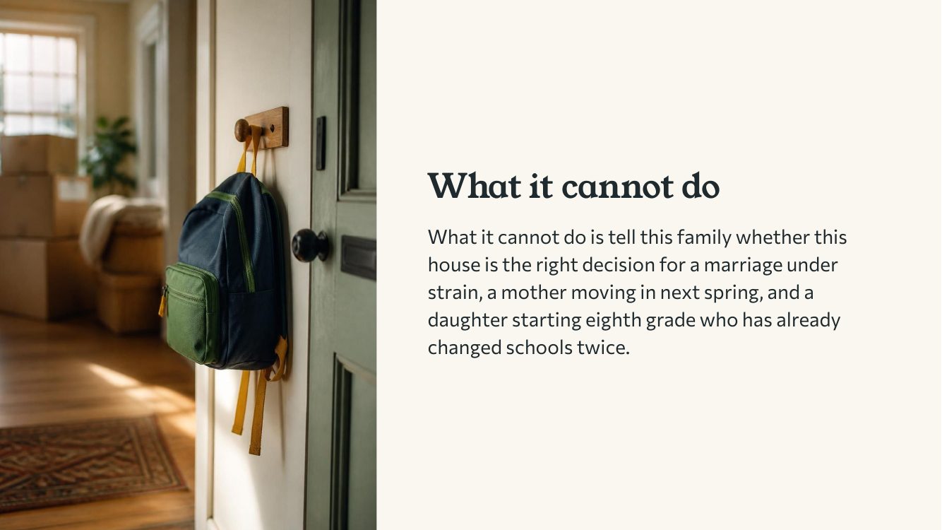 What it cannot do